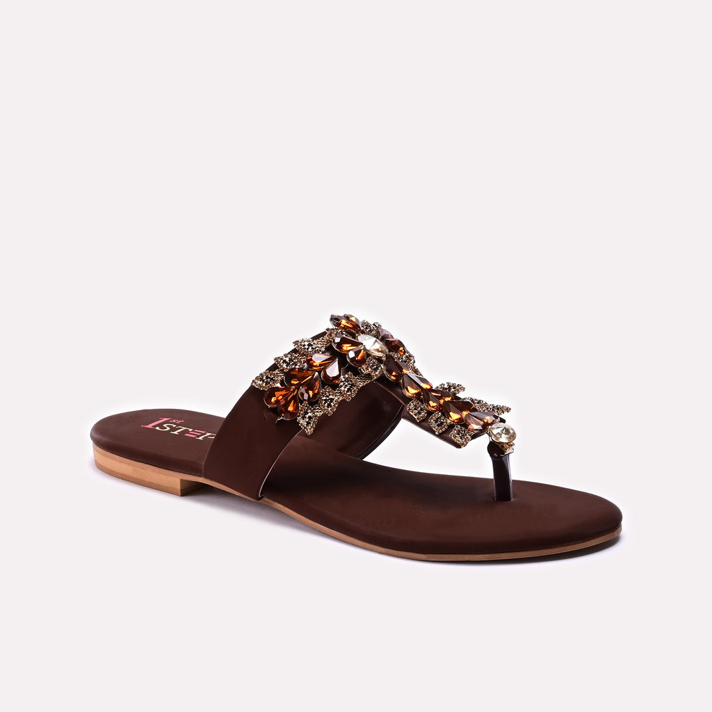 Fancy Slipper Brown 0413706