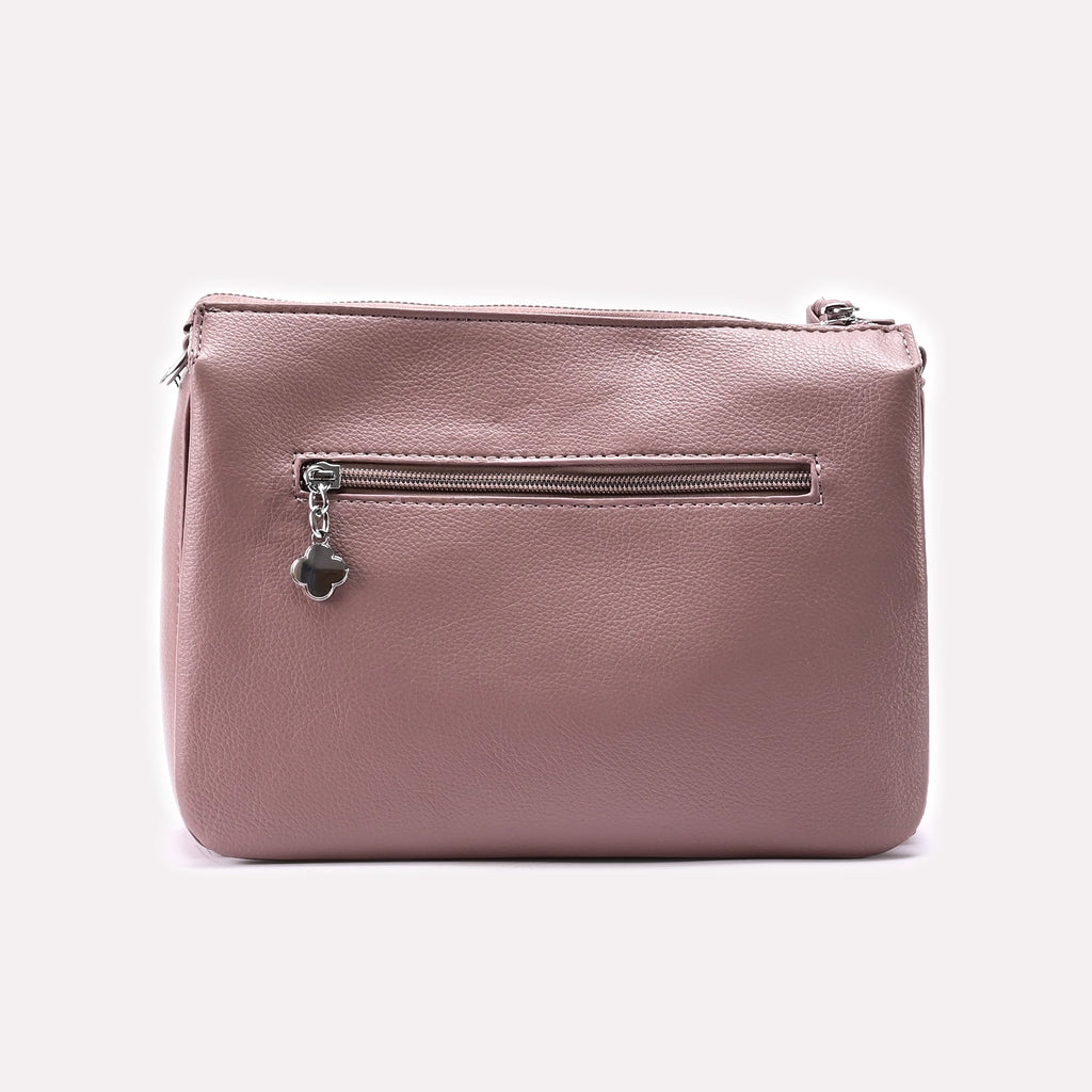 Casual Hand Bags Peach 0322270