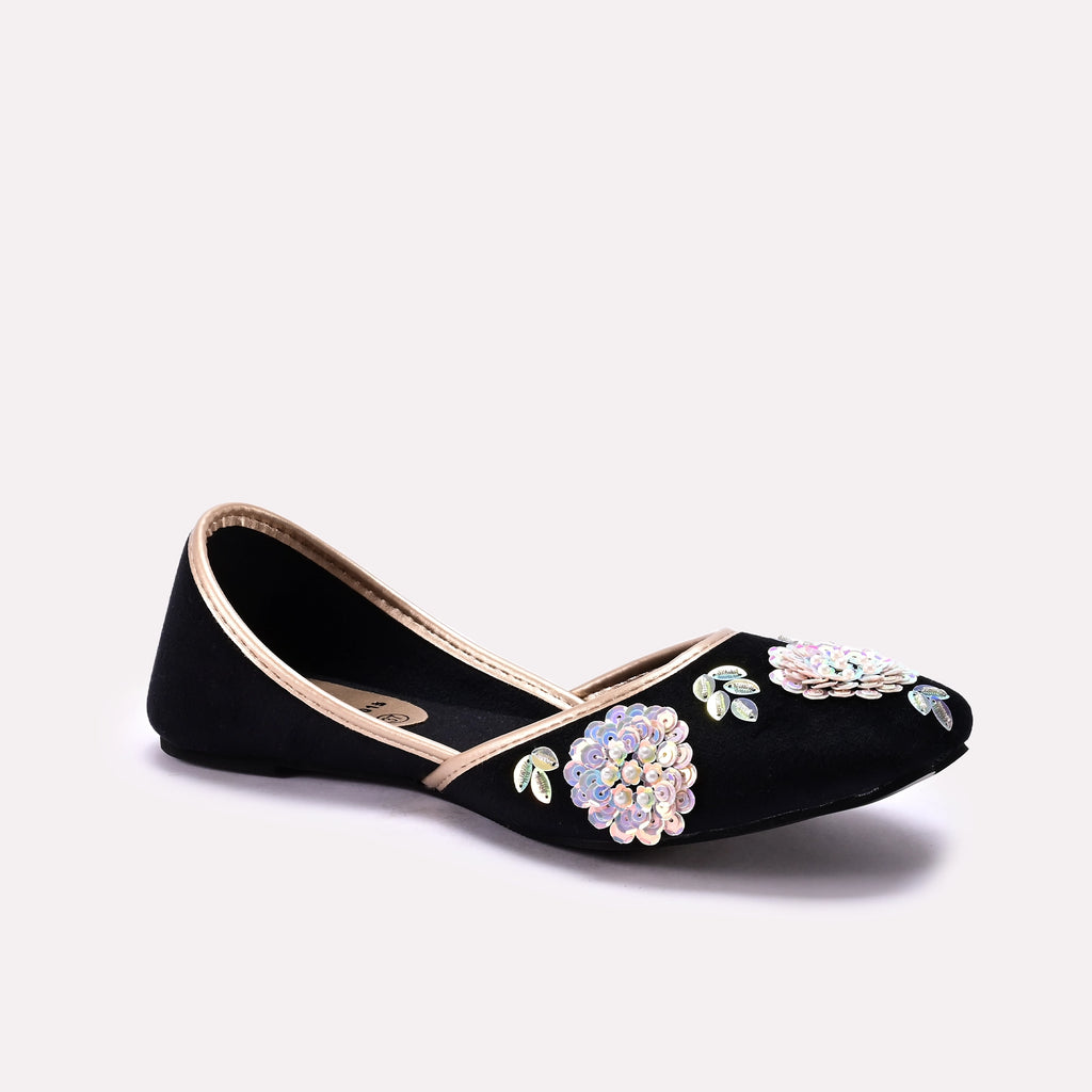 Fancy Khussa Black 0460015