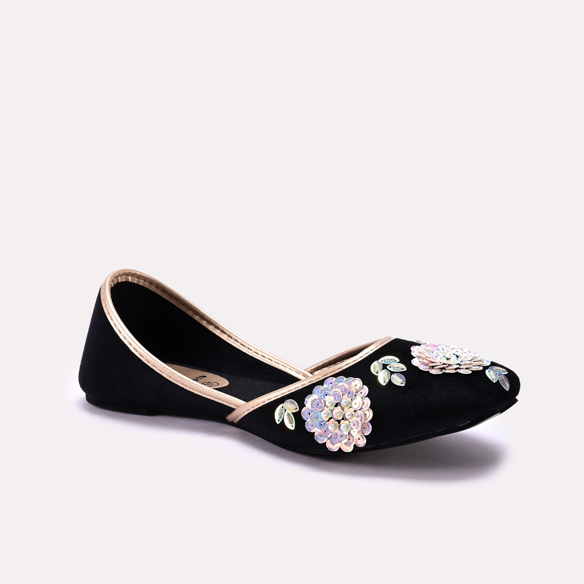 Fancy Khussa Black 0460015