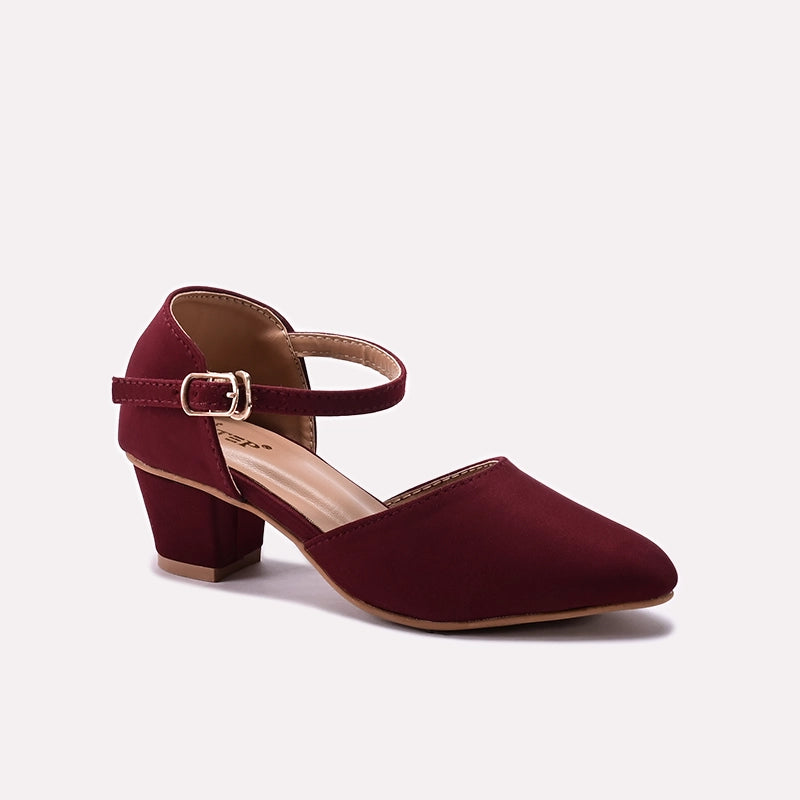 Baby Casual Pumps Maroon 0710666