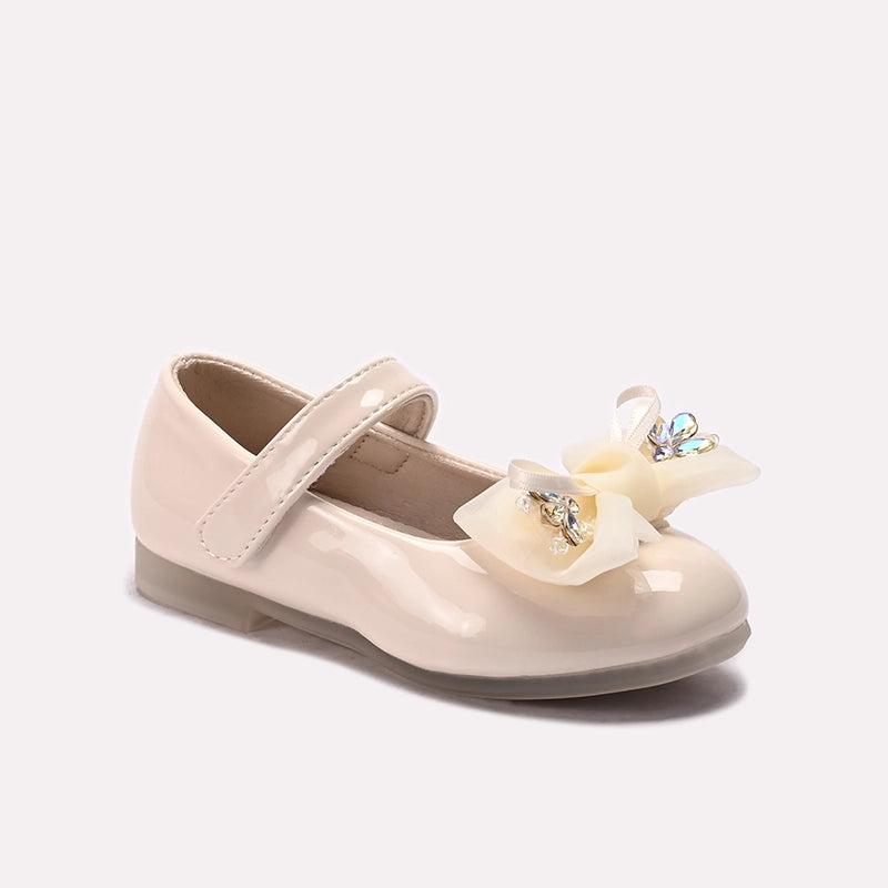 Girl Fancy Pumps Fawn 0710734