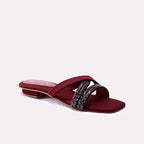 Fancy Slipper Maroon 0413587