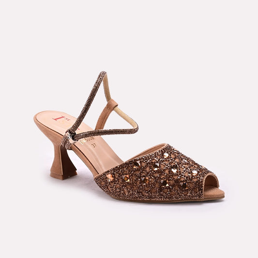 Bridal Court Shoes Fawn 0450094