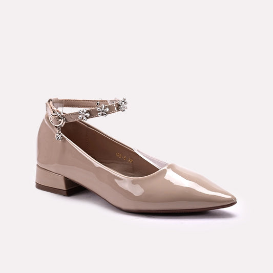 Fancy Court Shoes Fawn 0450151