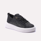 Women Sneaker Shoes Black 0441019