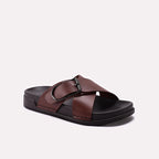 Baba Formal Slipper Brown 0630306