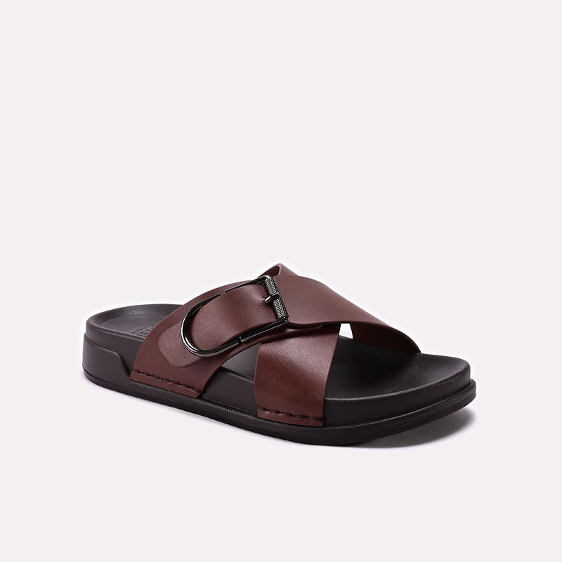 Baba Formal Slipper Brown 0630306