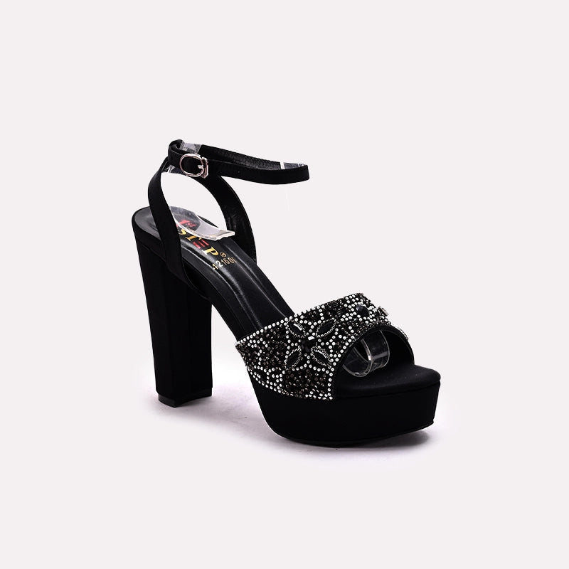 Bridal Sandal Black 0421606