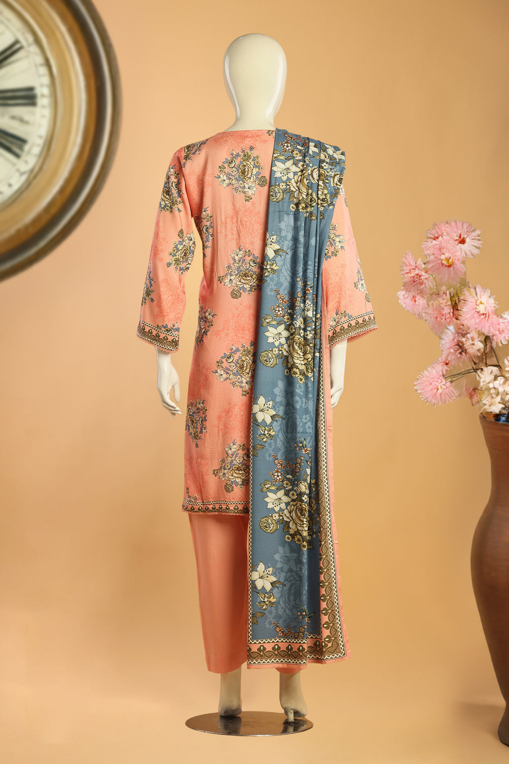 Aurora - 3 Piece Stitched Lawn Suit 15R1120