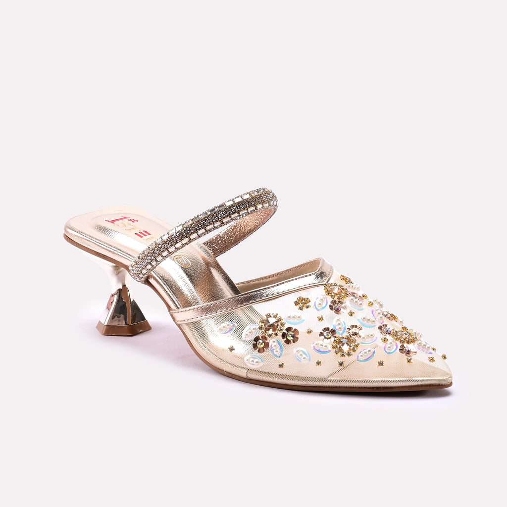 Bridal Court Shoes Golden 0450184