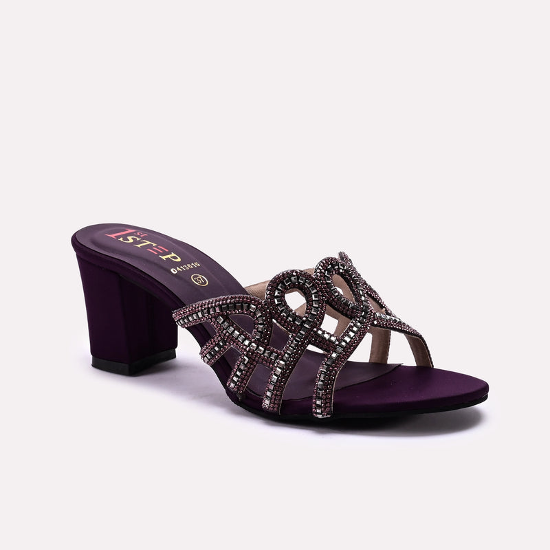 Fancy Slipper Purple 0413616