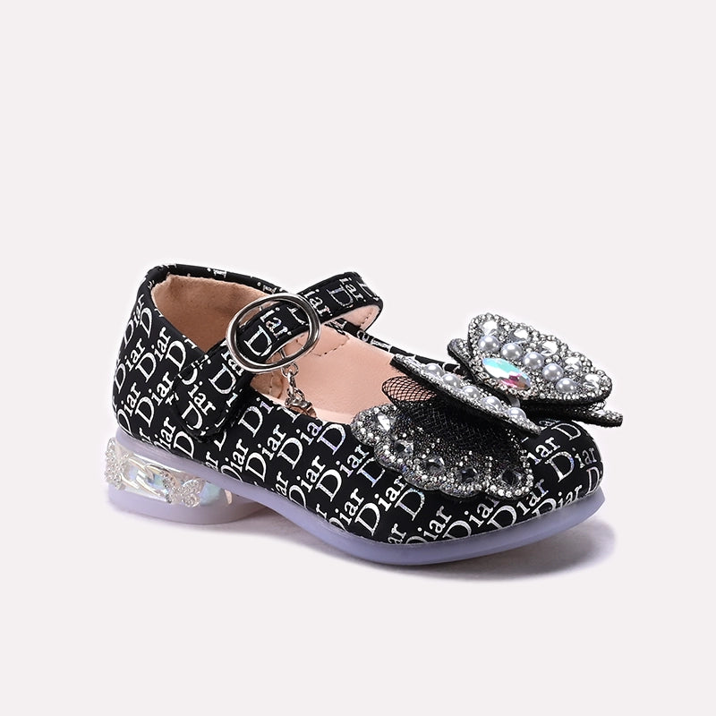 Baby Fancy Pumps Black 0710627