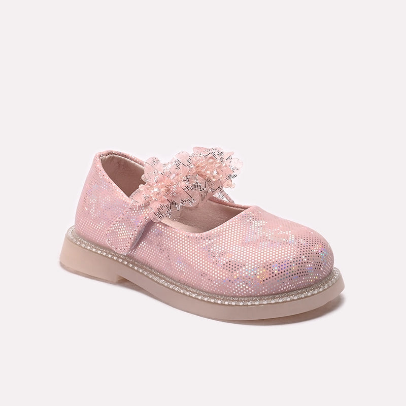 Girl Fancy Pumps Pink 0710730