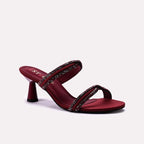 Fancy Slipper Maroon 0413622