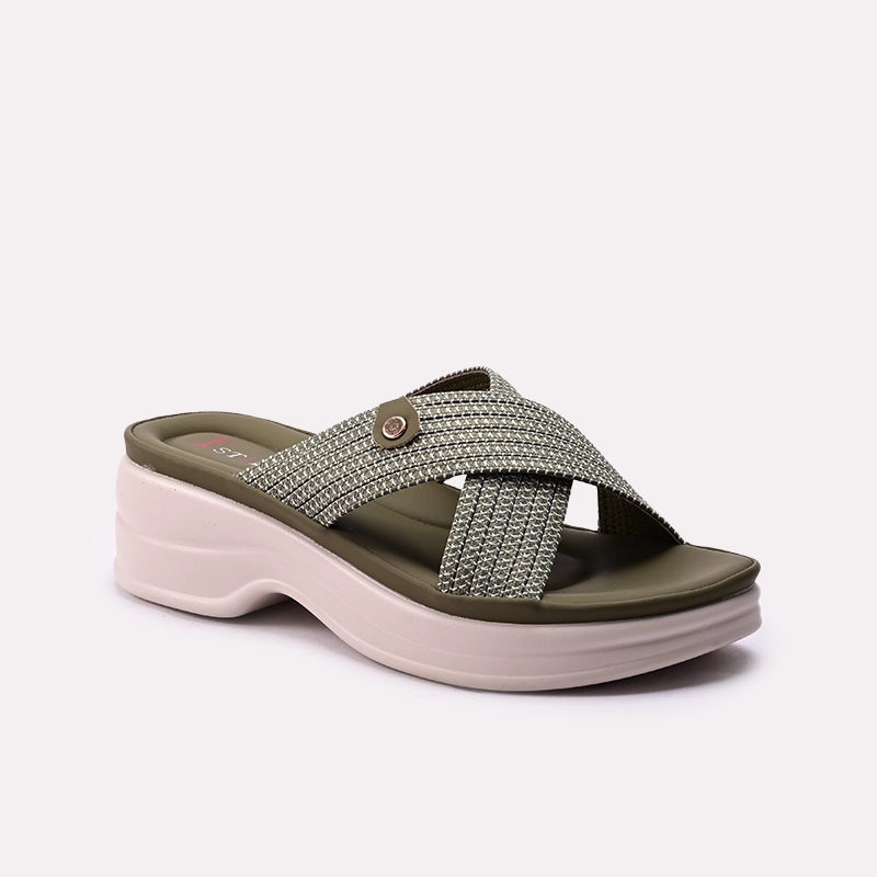 Casual Slipper Green 0413445