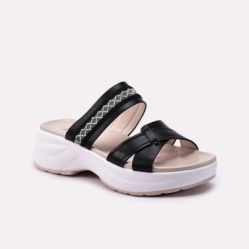 Black Casual Slipper 0413371