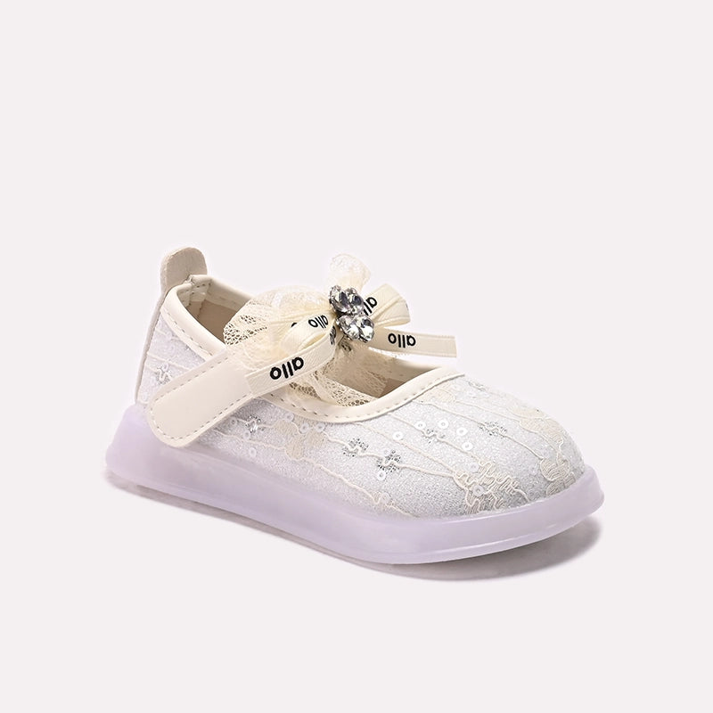 Girl Fancy Pumps Fawn 0710728