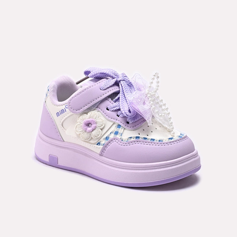 Girl Jogger Shoes Purple 0750586