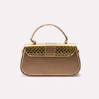 Casual Hand Bags Golden 0322158