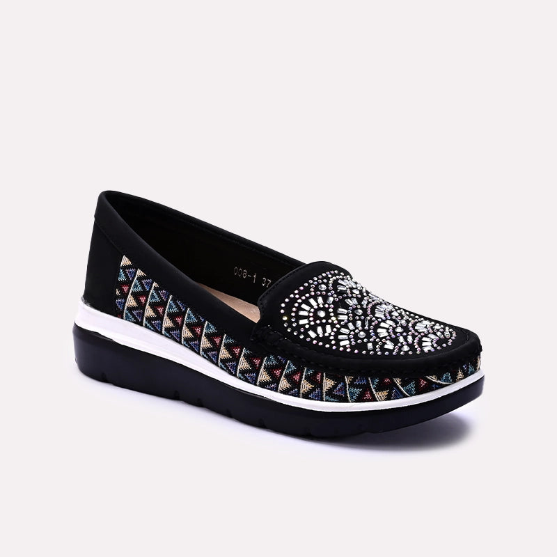 Moccasin Shoes Black 0440928