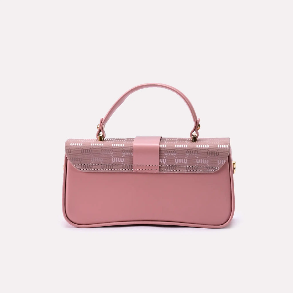 Casual Hand Bags Pink 0322155