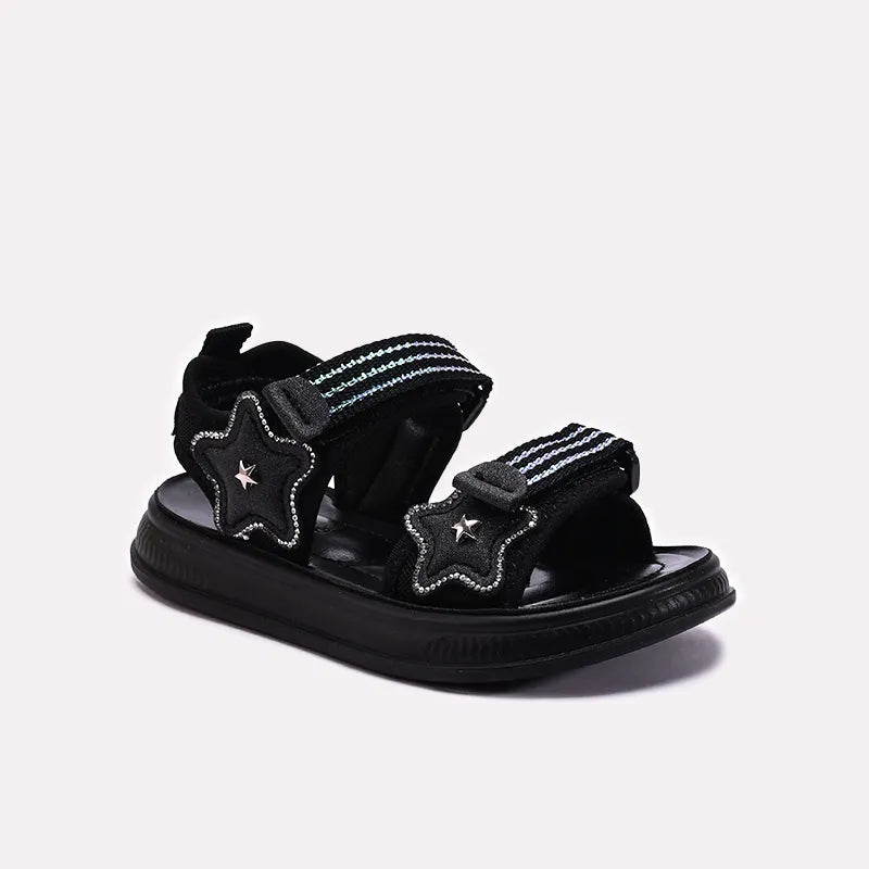Black Casual Sandal 0721073