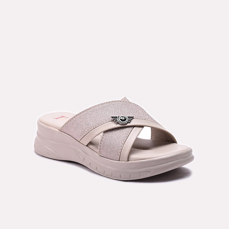 Baby Fancy Slipper Golden 0730374