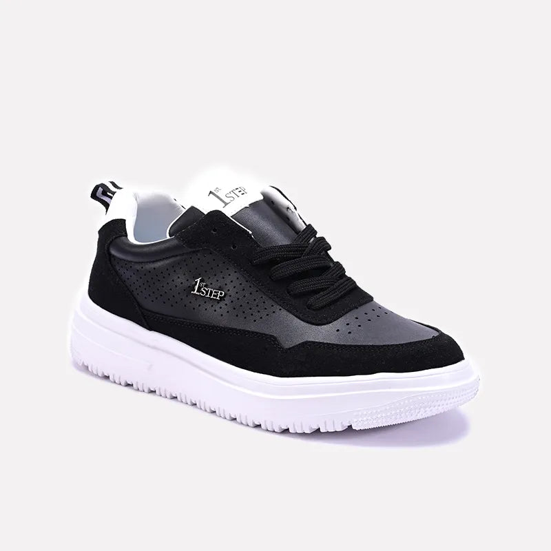 Black Platform Sneakers Men 0120575