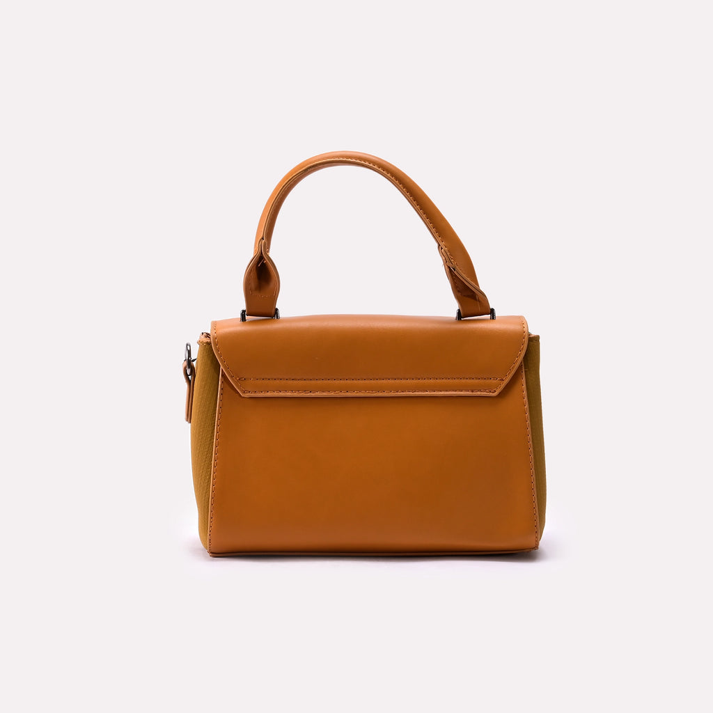 Casual Hand Bags Yellow 0322185