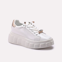 Women Sneaker Shoes Golden 0440935