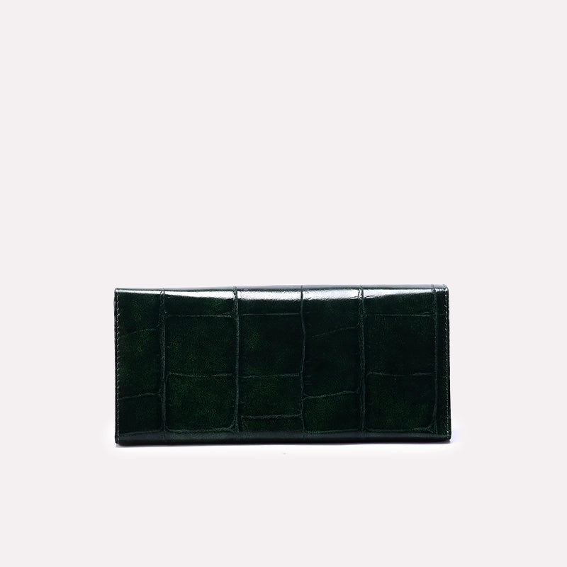 Ladies Casual Wallet Green 0310363