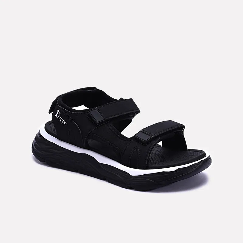 Black Comfy Sports Sandals 0141178