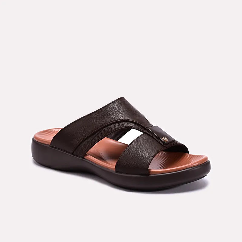 Brown Mens Casual Slippers 0151158