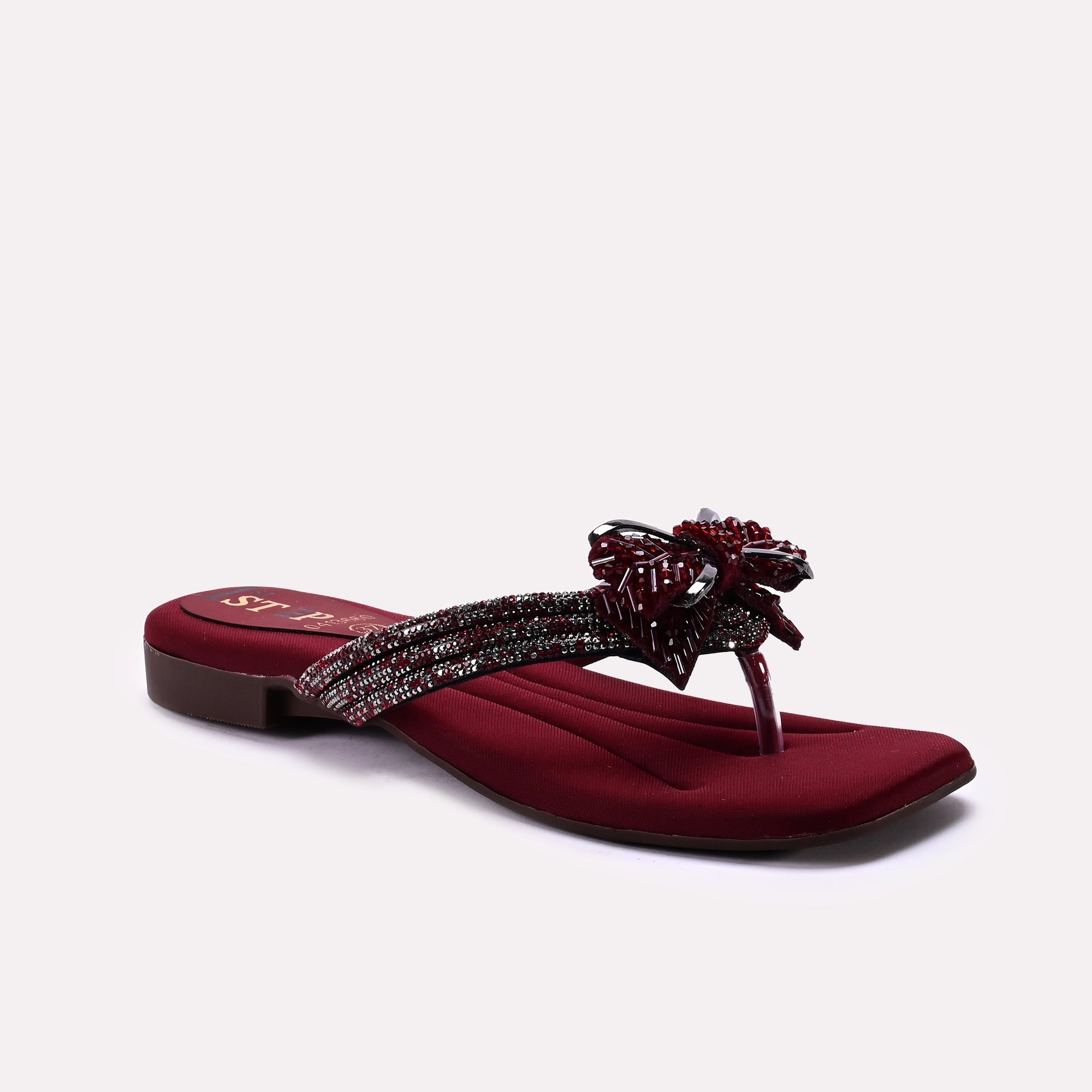 Fancy Slipper Maroon 0413660