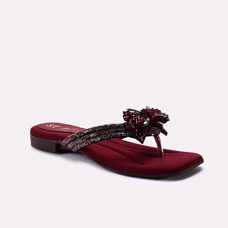 Fancy Slipper Maroon 0413660