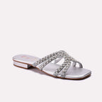 Fancy Slipper Silver 0413869