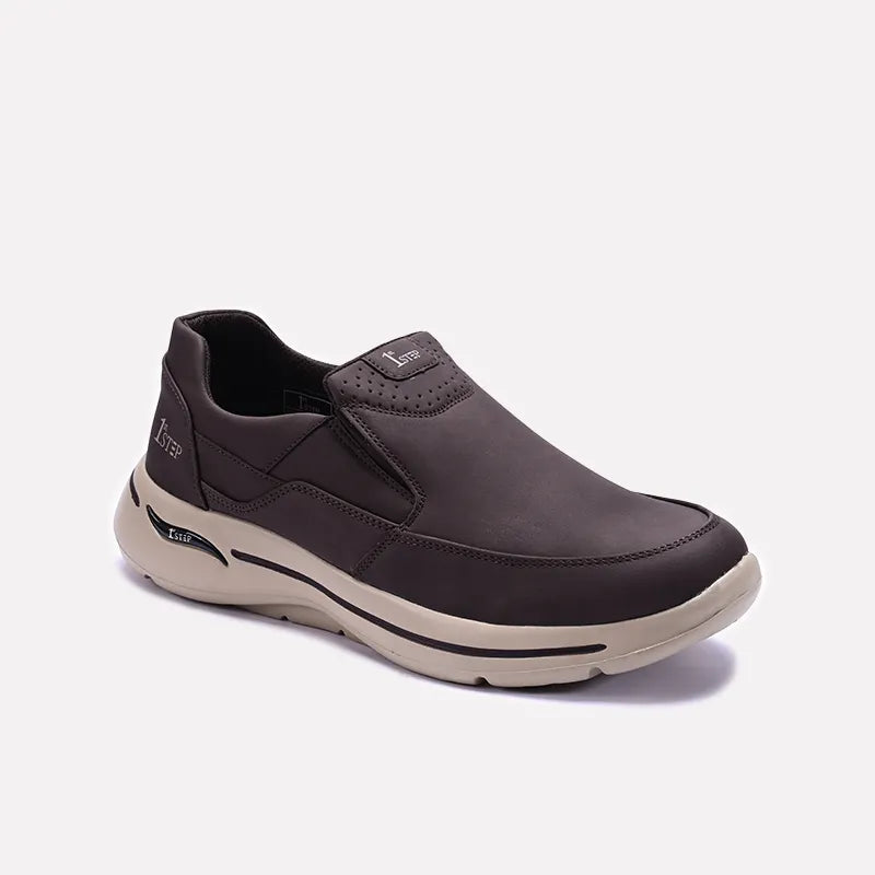 Brown Slip On Sneakers 0120569