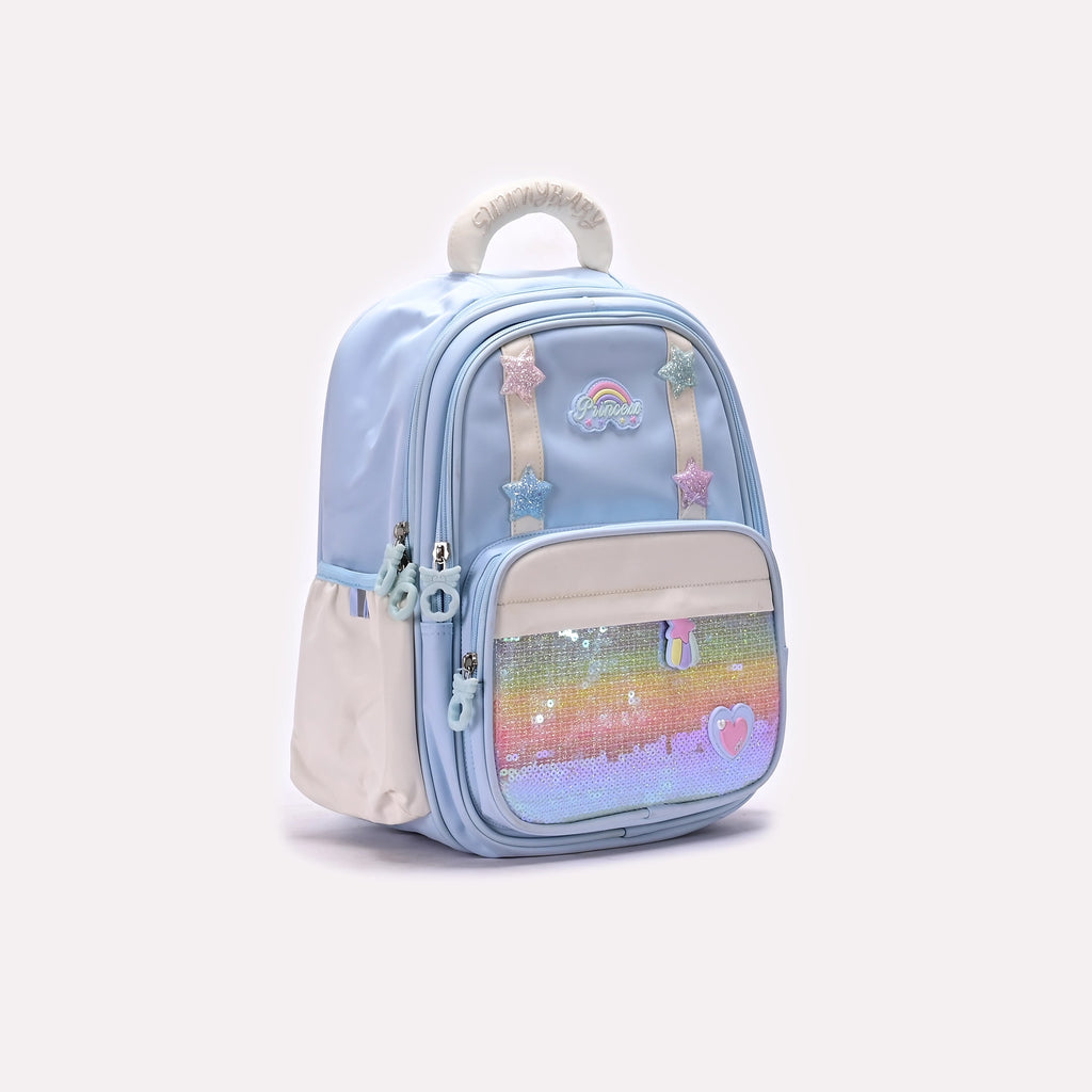 School Backpack Turquoise 0820779