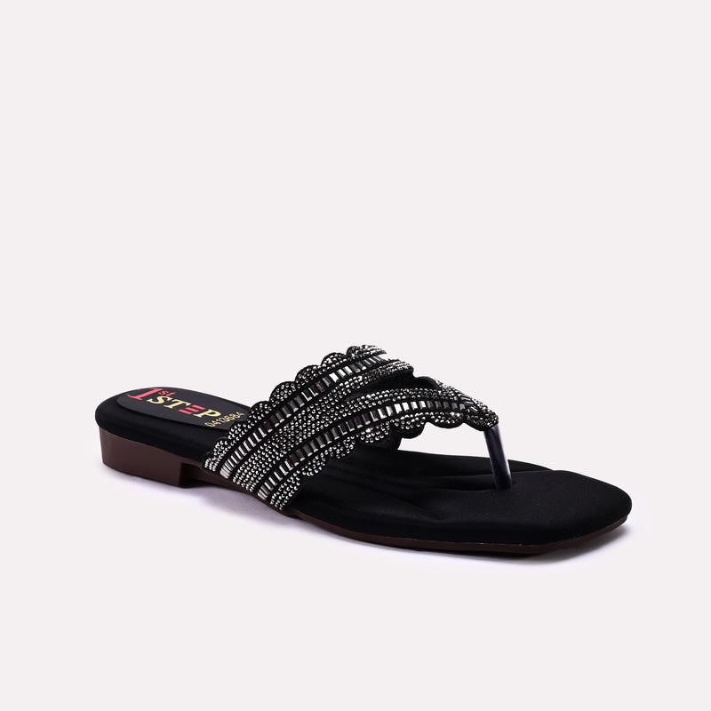 Fancy Slipper Black 0413684