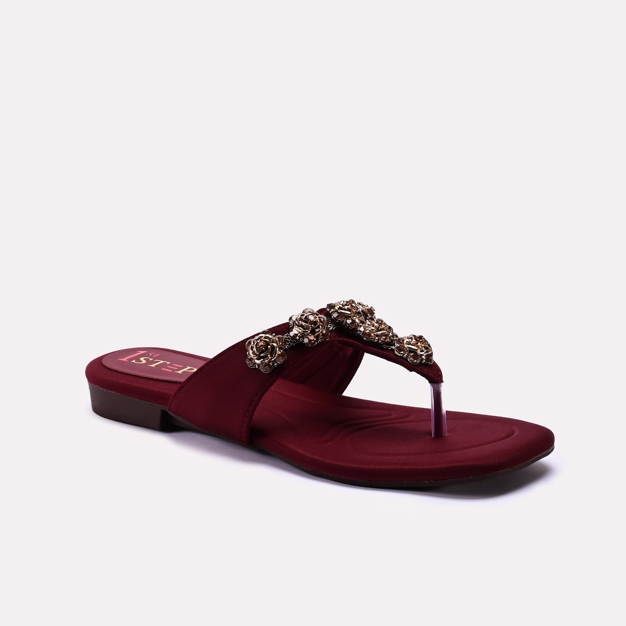 Fancy Slipper Maroon 0413675