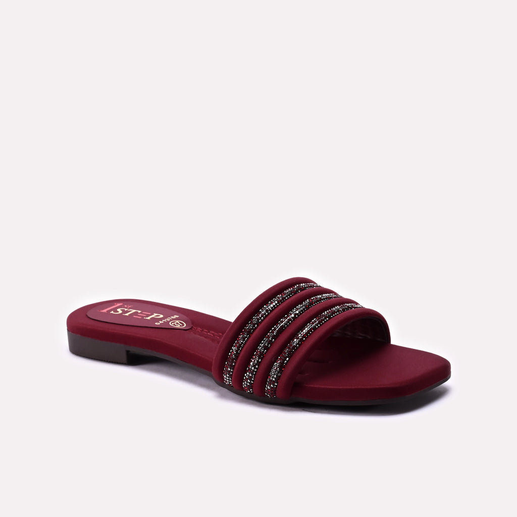 Fancy Slipper Maroon 0413788