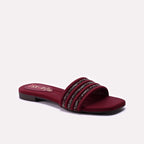 Fancy Slipper Maroon 0413788