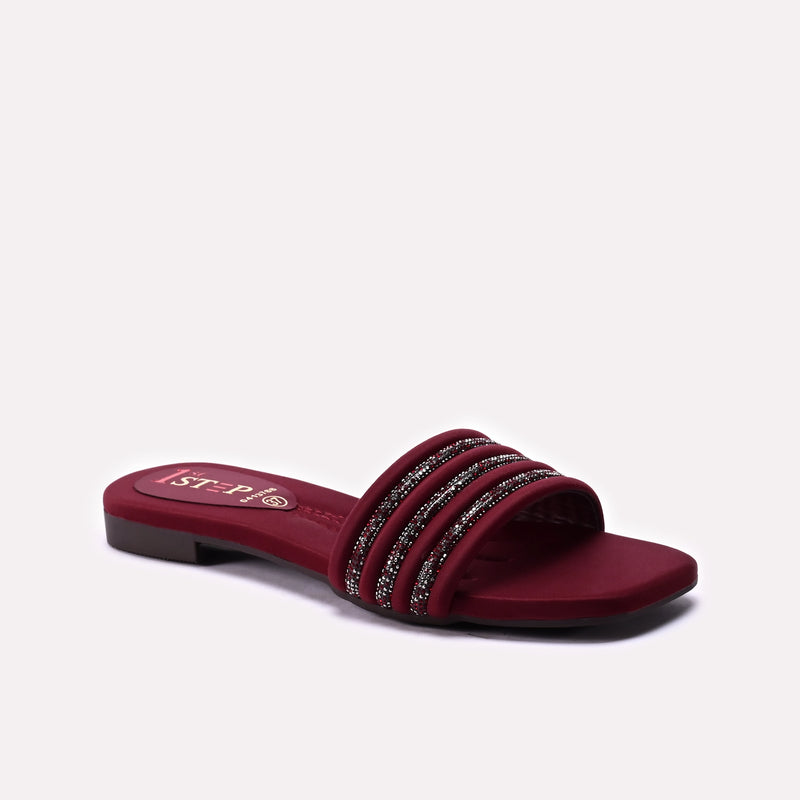 Fancy Slipper Maroon 0413788