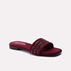 Fancy Slipper Maroon 0413788