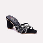 Black Fancy Slipper 0412849