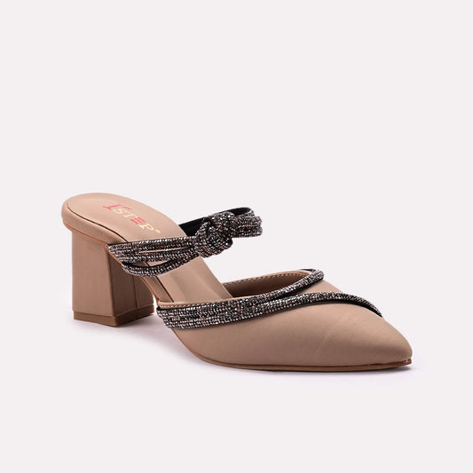 Fancy Court Shoes Fawn 0450107