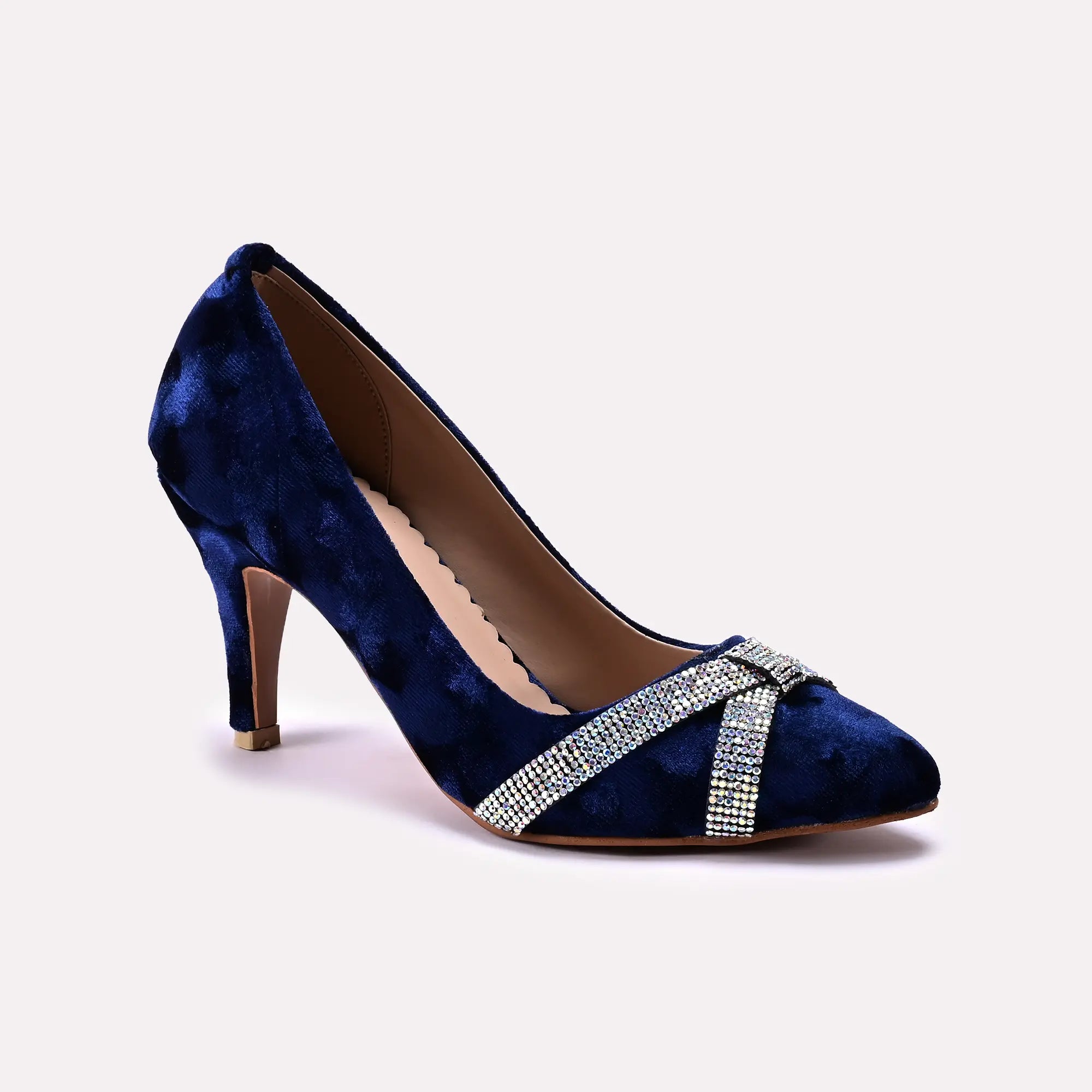Fancy Court Shoes Blue 0450085