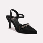 Fancy Court Shoes Black 0450230