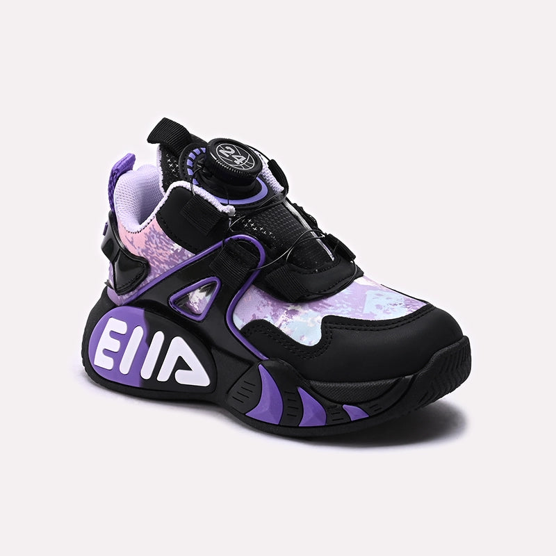 Girl Jogger Shoes Purple 0750589